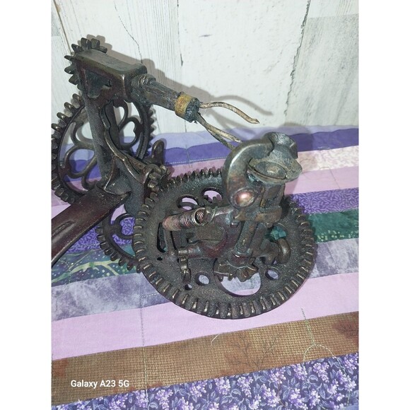 Vintage Apple Peeler Sinclare and Scott Co. Baltimore U.S.A. 5 Gear - Picture 5 of 9